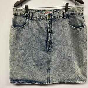 80's Acid Wash Skirt